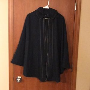 Banana Republic poncho coat